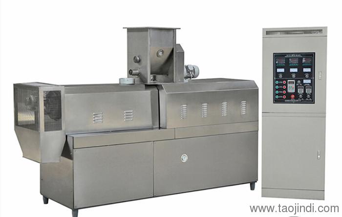 霖奥slg65膨化食品设备,专业生产玉米膨化食品的机器设备厂家